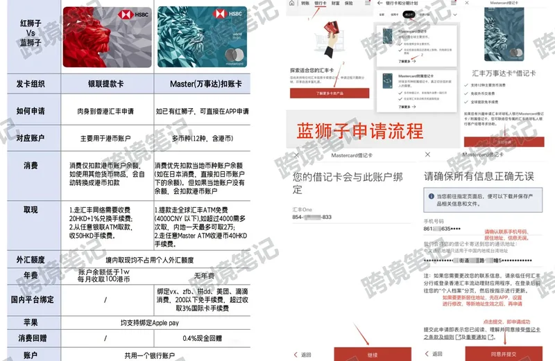 蓝狮子、红狮子及申请入口示例